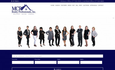 montgomerycountyrealty.net screenshot