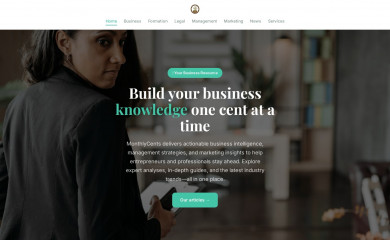 monthlycents.com screenshot