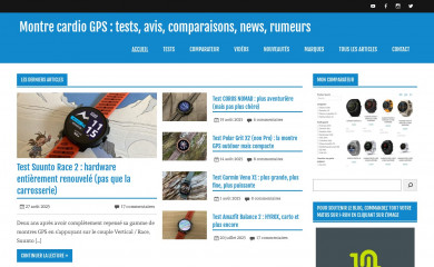 montre-cardio-gps.fr screenshot
