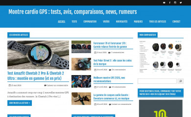 montre-cardio-gps.fr screenshot