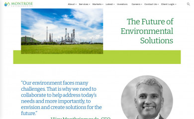 montrose-env.com screenshot