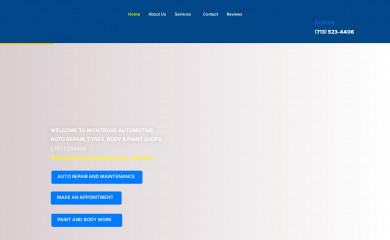 montroseautocenter.com screenshot