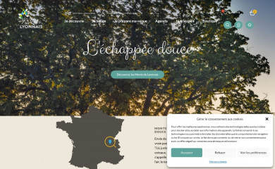 montsdulyonnaistourisme.fr screenshot