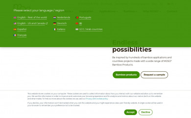 moso-bamboo.com screenshot