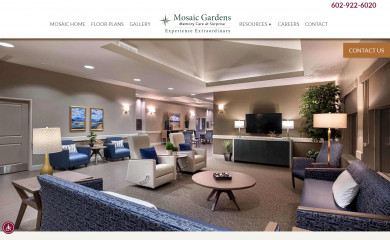 mosaicgardenssurprise.com screenshot