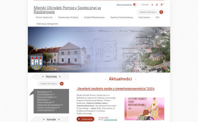 mopsradziejow.pl screenshot
