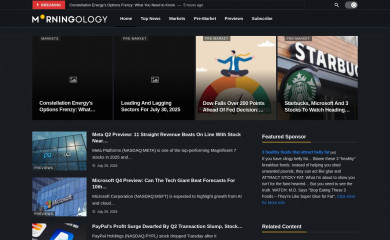morningology.com screenshot