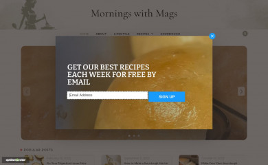 morningswithmags.com screenshot