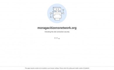 moragacitizensnetwork.org screenshot