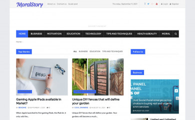 moralstory.org screenshot
