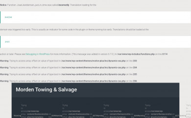 mordentowing.ca screenshot