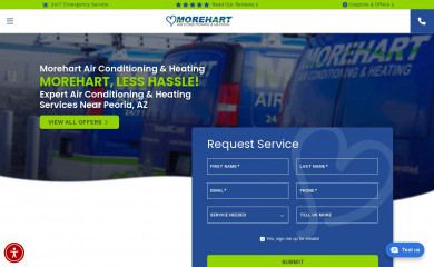 morehartac.com screenshot