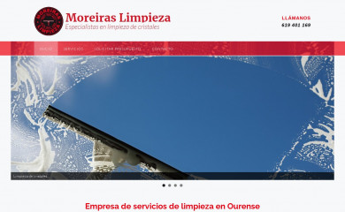 moreiraslimpieza.com screenshot
