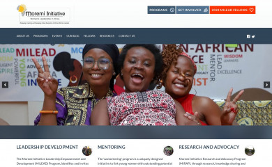 moremiinitiative.org screenshot