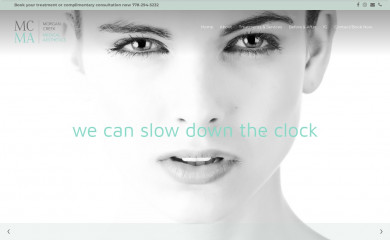 morgancreekmedicalaesthetics.com screenshot