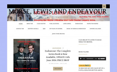 morseandlewisandendeavour.com screenshot