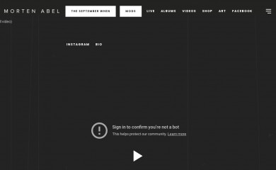 mortenabel.com screenshot