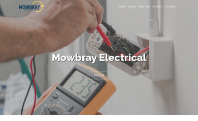 mowbrayelectrical.com.au screenshot
