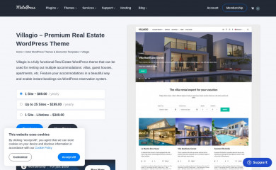 Villagio screenshot