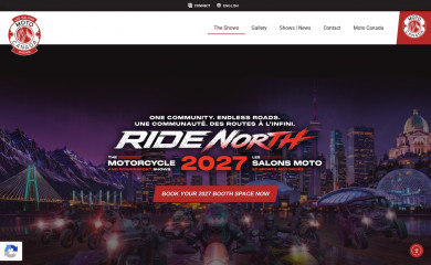 motorcycleshows.ca screenshot