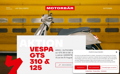 motorbaer.com screenshot