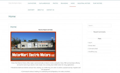 motormartelectric.com screenshot