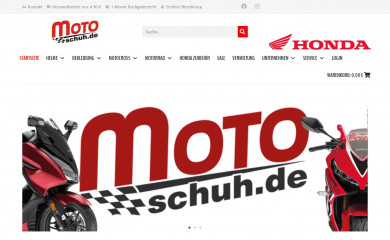motoschuh.de screenshot