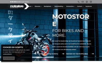 motostorebarendrecht.nl screenshot