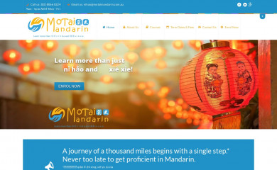 motaimandarin.com.au screenshot