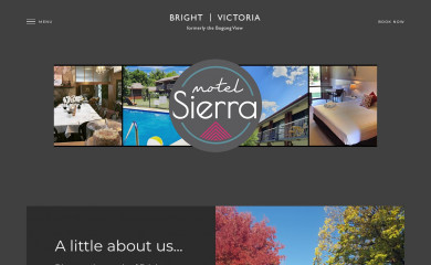motelsierra.com.au screenshot
