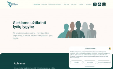 moteruinformacijoscentras.lt screenshot