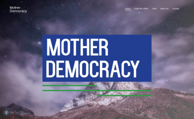 motherdemocracy.com screenshot