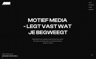 motiefmedia.nl screenshot