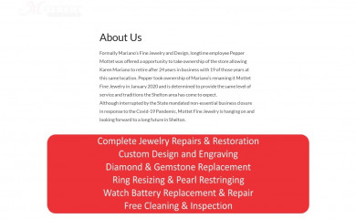 mottetfinejewelry.com screenshot