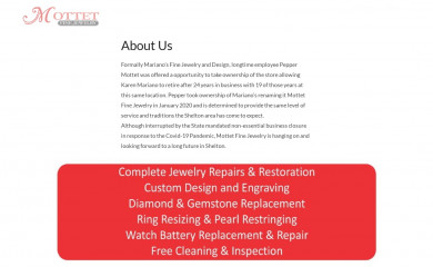 mottetfinejewelry.com screenshot