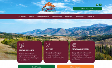 mountaindentalwy.com screenshot
