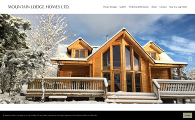 mountainlodgehomes.co.uk screenshot
