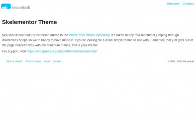 https://mousebuilt.com.au/skelementor-theme/ screenshot