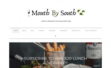 mouthbysouth.com screenshot