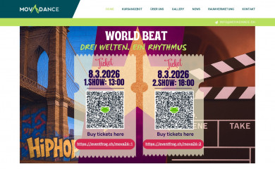 movadance.ch screenshot