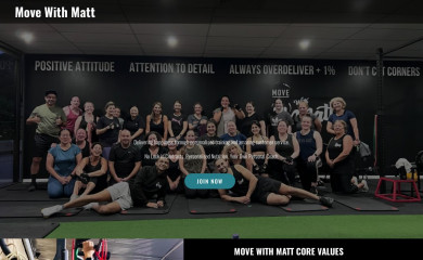 movewithmatt.com.au screenshot