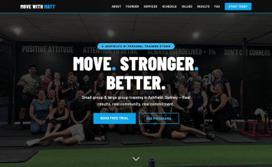movewithmatt.com.au screenshot
