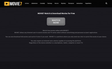 movie7.org screenshot