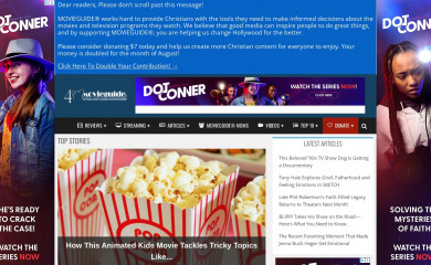 movieguide.org screenshot