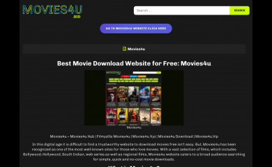 movies4u.bid screenshot