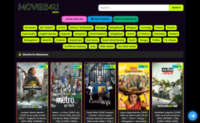 movies4u.ca screenshot