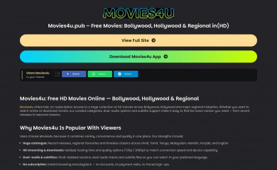 movies4u.ca screenshot