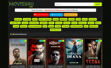 movies4u.taxi screenshot