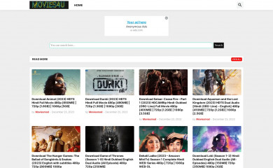 movies4u.wiki screenshot