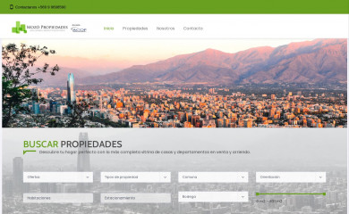 mozopropiedades.cl screenshot